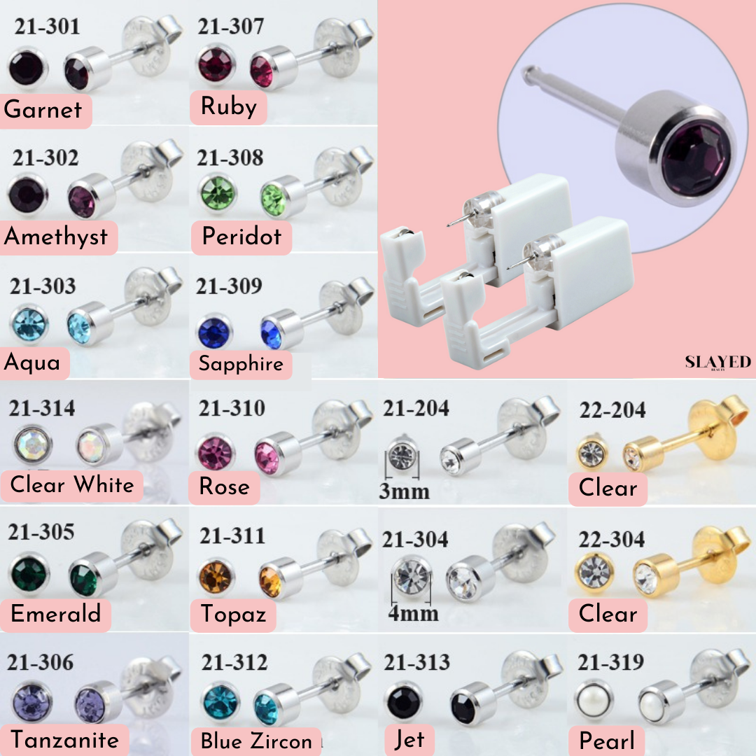 Slayed & Sterile Ear Piercing Kit