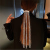 Load image into Gallery viewer, Crystal Rhinestone Hair Tassel