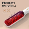 straightener brush, slayed beauty, hot brush, hot comb