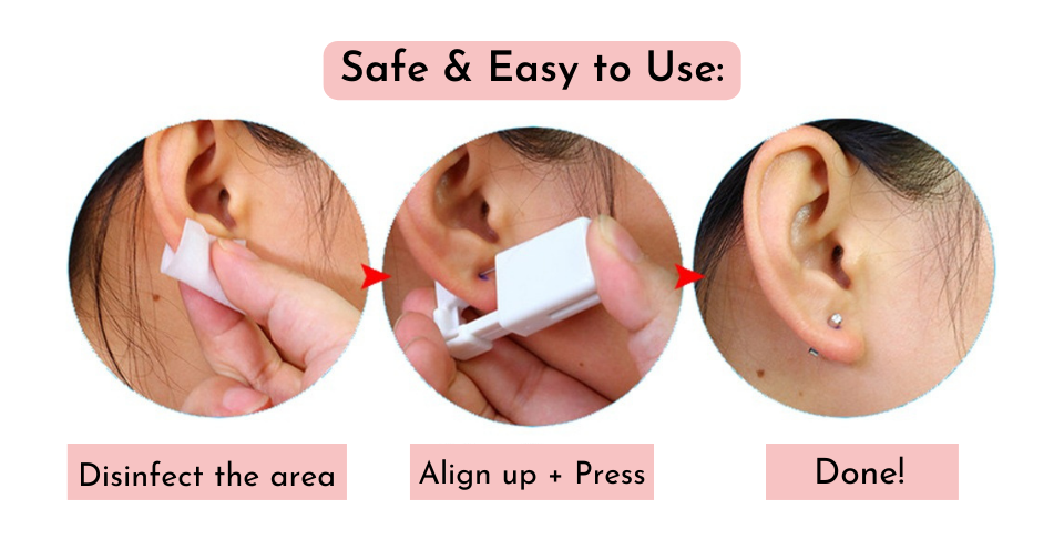 Slayed & Sterile Ear Piercing Kit