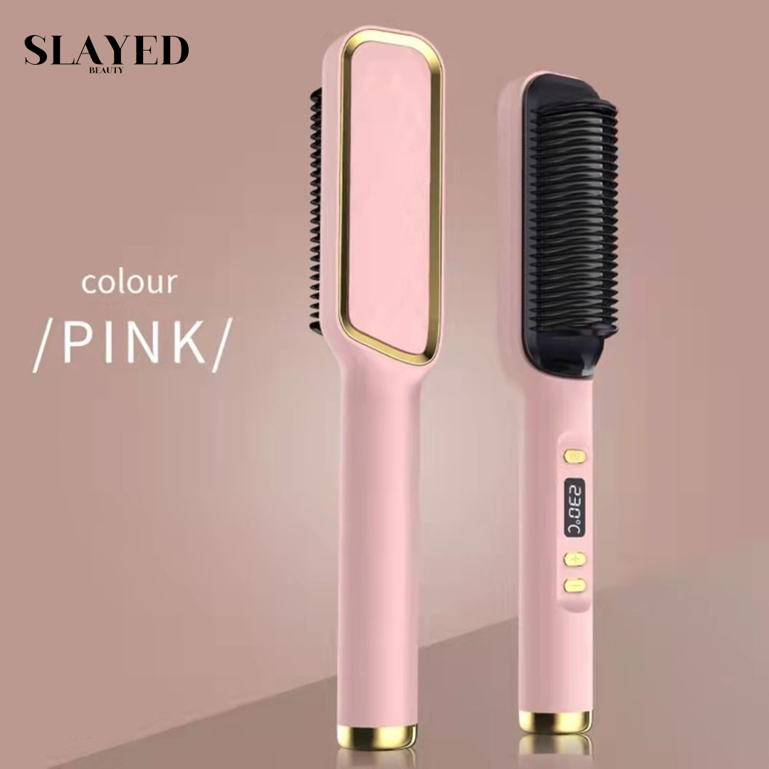 Tymo Ring Plus Ionic Hair Straightener Comb Brush & Comoros