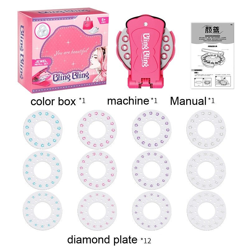 Blinger kids Sparkle Collection Refill Set - 180 Colorful Gems