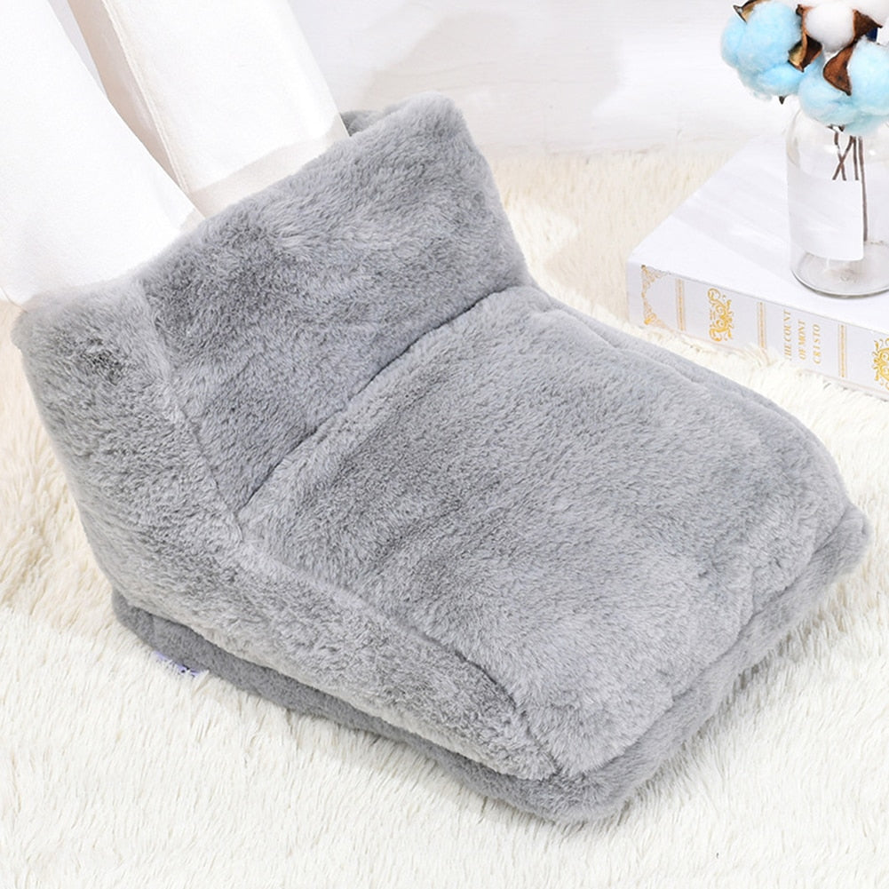 feet warmer, feet heater, plush feet warmer, winter, cold, electric feet heater, slayed beauty