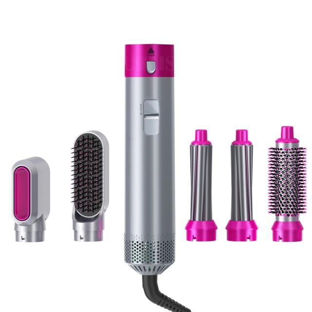 5 In 1 Hair Dryer Styler Air Wrap Brush Professional Electric Hot Air Brush  Styling Tool