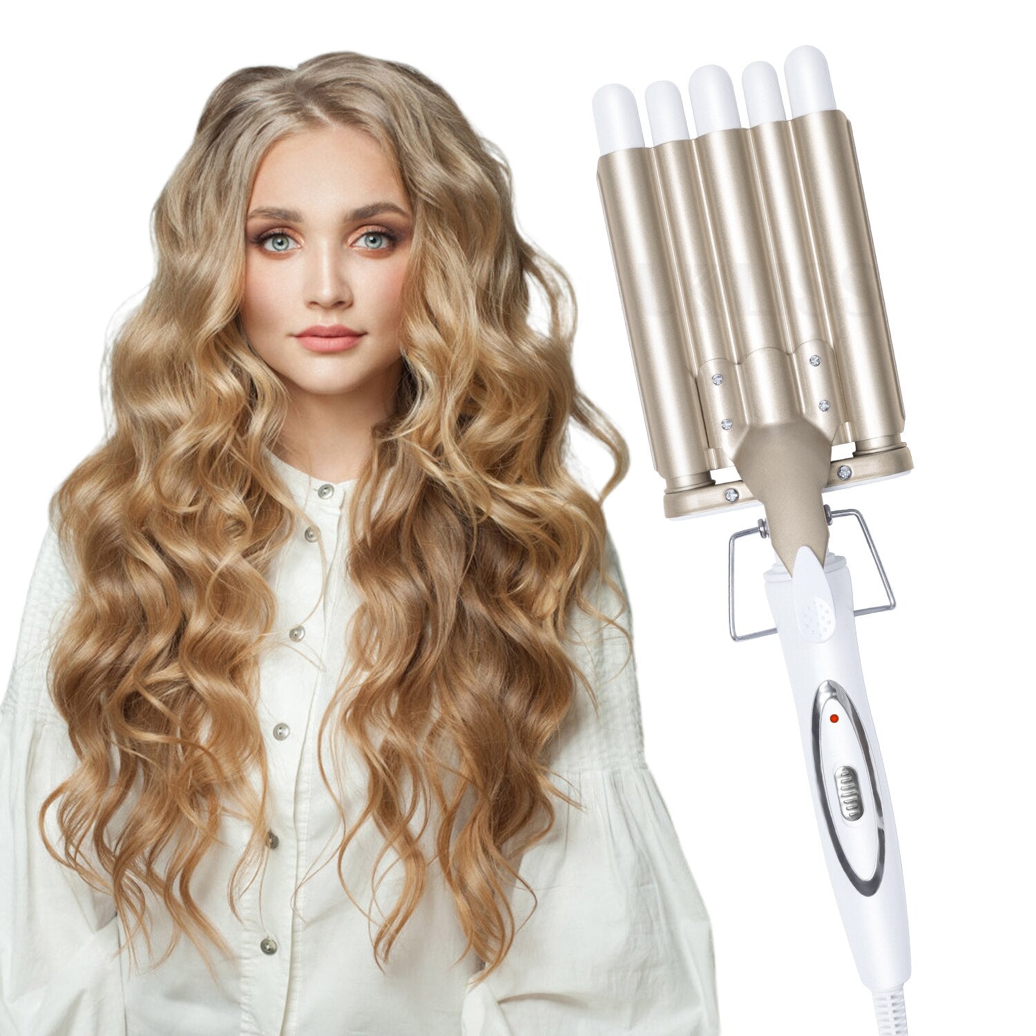 Curling Iron Mermaid Hair Curl Curling Tong That Spins