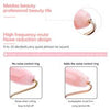 Natural Rose Quartz Jade Roller & Gua Sha Set.